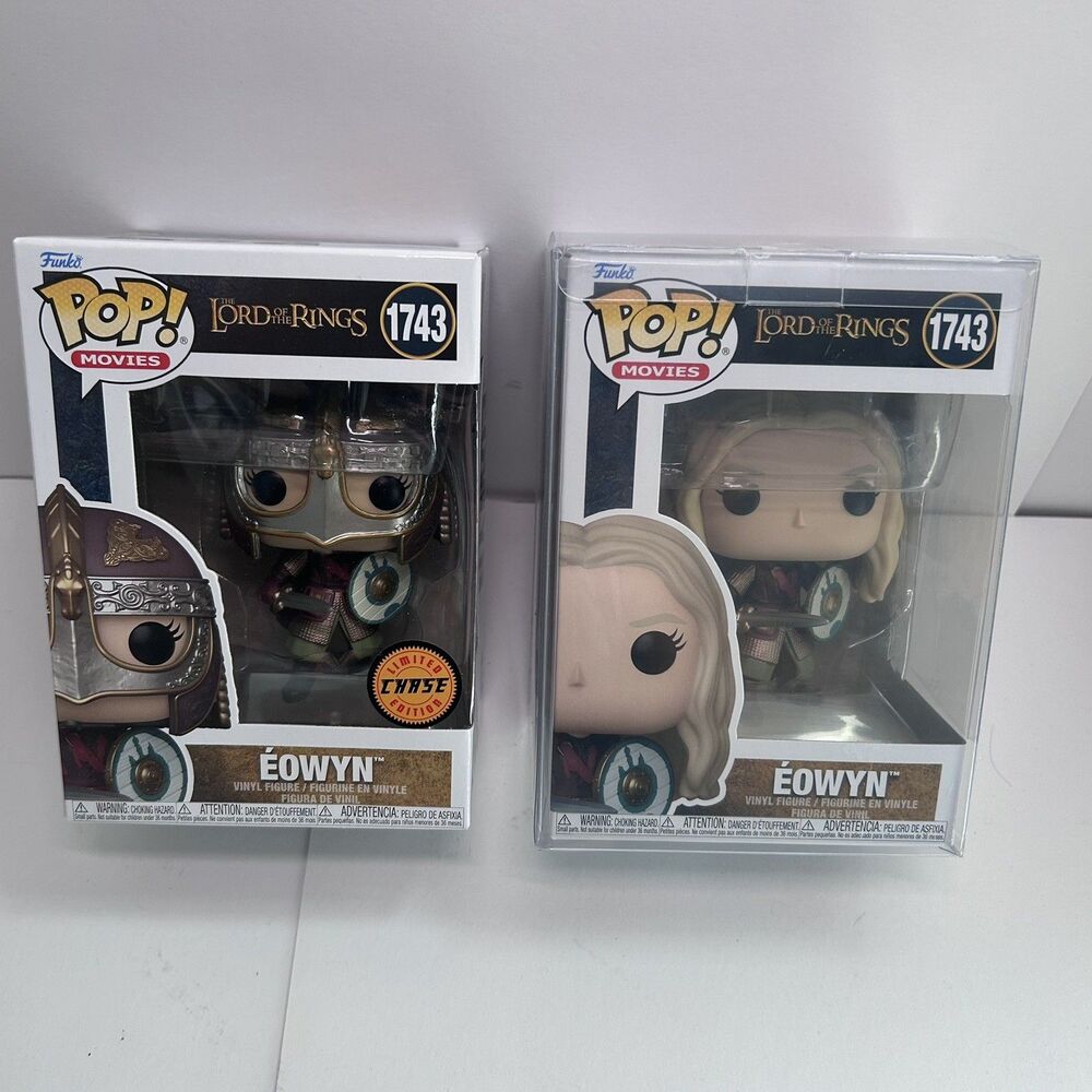 Funko POP! Movie Lord of The Rings Eowyn #1743 CHASE & Common Set of 2